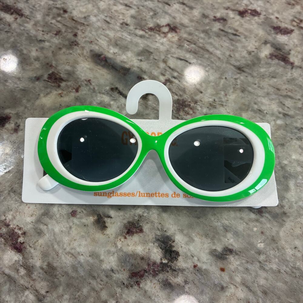 Gymboree Green Oval Sunglasses – Kids (4+) – NWT Retro Style